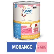 Recheio e Cobertura de Morango Moça Nestlé 2,6Kg