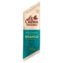 Recheio Forneável Chocolate Branco Le Cacau 1,01kg Recheio Forneável Chocolate Branco Le Cacau 1,01kg
