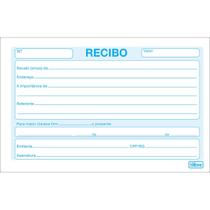 Recibo Comercial Sem Canhoto Pequeno 50FL pacote com 20un Recibo Comercial Sem Canhoto Pequeno 50FL pacote com 20un