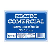 Recibo Comercial Tamoio Sem Canhoto 50 Folhas 15X10Cm 20Un