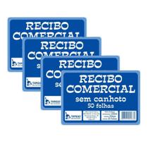 Recibo Comercial Tamoio Sem Canhoto 50 Folhas 15x10cm C/10 Recibo Comercial Tamoio Sem Canhoto 50 Folhas 15x10cm C/10