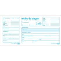 Recibo de Aluguel Com Canhoto 50 Folhas Com 20 Blocos