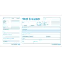 Recibo de Aluguel Com Canhoto - 50 Folhas - Pacote com 20 unidades