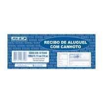 Recibo de Aluguel com Canhoto 50Fls São Domingos