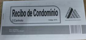 Recibo de Condomínio C/ Canhoto 50 Folhas IMPRESSO MINEIRO