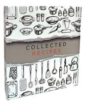 Recipe Binder Better Kitchen Products com protetores e abas