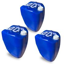 Recipiente Azul Para Bases De Pratos Vegetarianos - 3 Pçs