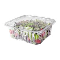 Recipiente BUT-N-LOC 1,89L RPET com tampa articulada transparente evidente