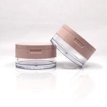 Recipiente compacto em pó Art & Beauty de 20 ml com esponja e espelho Recipiente compacto em pó Art & Beauty de 20 ml com esponja e espelho