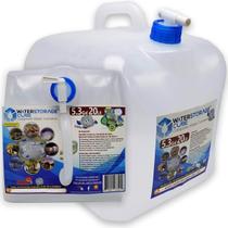 Recipiente de água WaterStorageCube 20L sem BPA transparente Recipiente de água WaterStorageCube 20L sem BPA transparente