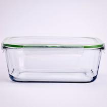 Recipiente de armazenamento de alimentos AGTRADE 3.5L de vidro grande com tampa 1200mL Recipiente de armazenamento de alimentos AGTRADE 3.5L de vidro grande com tampa 1200mL