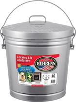 Recipiente de armazenamento de alimentos Behrens 6110 38L com tampa de bloqueio