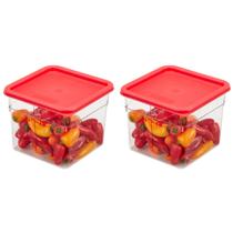 Recipiente de armazenamento de alimentos Cambro Classic Series 6L (pacote com 2)