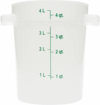 Recipiente de armazenamento de alimentos Carlisle FoodService 4L Storplus