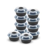 Recipiente de armazenamento de alimentos GoodCook Meal Prep, conjunto de 10 unidades sem BPA