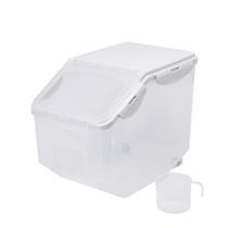 Recipiente de armazenamento de alimentos HANAMYA 50L com copo de medição sem BPA