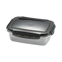 Recipiente De Armazenamento De Alimentos Hermético Em Aço Inoxidável 304 Com Tampa, Caixa De Almoço