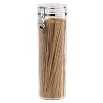 Recipiente de armazenamento de alimentos OGGI Tall Clear Canister 1,7 L de plástico Recipiente de armazenamento de alimentos OGGI Tall Clear Canister 1,7 L de plástico
