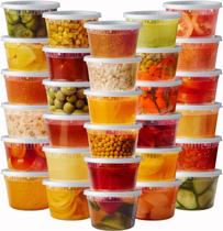 Recipiente de armazenamento de alimentos Pantry Value 16 onças/473 ml 48 unidades