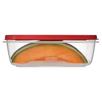 Recipiente de armazenamento de alimentos Rubbermaid Easy Find Lids 2L (8,5 xícaras)