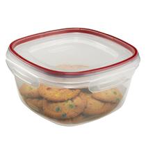 Recipiente de armazenamento de alimentos Rubbermaid Lock-Its 14 Cup Racer Red Recipiente de armazenamento de alimentos Rubbermaid Lock-Its 14 Cup Racer Red
