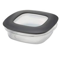 Recipiente de armazenamento de alimentos Rubbermaid Premier 3L cinza sem BPA Recipiente de armazenamento de alimentos Rubbermaid Premier 3L cinza sem BPA
