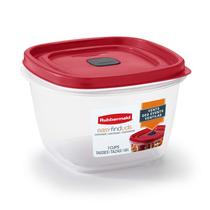 Recipiente de armazenamento de alimentos Rubbermaid Vented 1.7L Racer Red