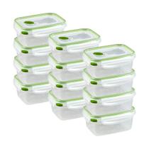 Recipiente de armazenamento de alimentos Sterilite Ultra-Seal 1.1L, pacote com 12