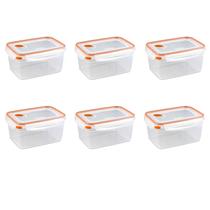 Recipiente de armazenamento de alimentos Sterilite Ultra-Seal 12 Cup x6