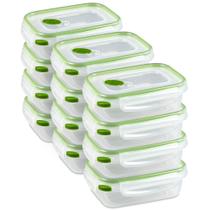 Recipiente de armazenamento de alimentos Sterilite Ultra-Seal 3.1 Cup x12 Recipiente de armazenamento de alimentos Sterilite Ultra-Seal 3.1 Cup x12