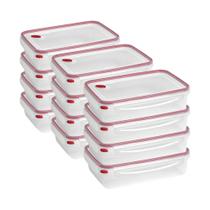 Recipiente de armazenamento de alimentos Sterilite Ultra-Seal 3.8L, pacote com 12 Recipiente de armazenamento de alimentos Sterilite Ultra-Seal 3.8L, pacote com 12