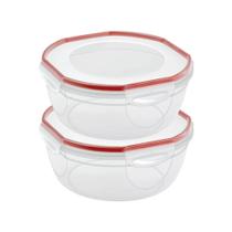 Recipiente de armazenamento de alimentos Sterilite Ultra-Seal 7.7L, pacote com 2