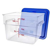 Recipiente de armazenamento de alimentos Tiger Chef 12L de plástico com tampa