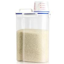 Recipiente de armazenamento de arroz Viretec 1,4 a 2,3 kg, hermético, livre de BPA