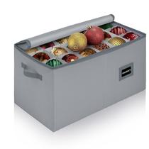Recipiente de armazenamento de enfeites de Natal HOLDN' STORAGE Grey Recipiente de armazenamento de enfeites de Natal HOLDN' STORAGE Grey