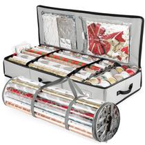 Recipiente de armazenamento de papel de embrulho e suporte de papel de embrulho transparente Recipiente de armazenamento de papel de embrulho e suporte de papel de embrulho transparente