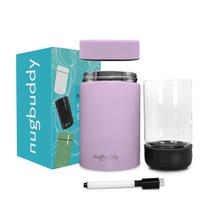 Recipiente de armazenamento Nugbuddy Airtight 300mL com frasco de vidro