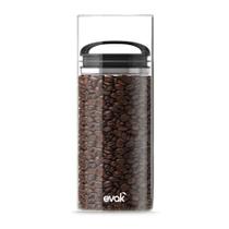 Recipiente de armazenamento Prepara Evak Large 1,36 L/46 onças Black Gloss