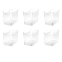 Recipiente de armazenamento Sterilite Medium Shelf Bin Clear 6