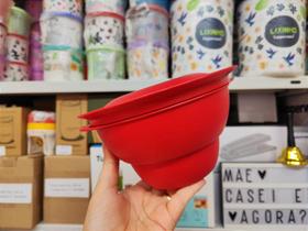 Recipiente de Armazenamento Tupperware Serve e Conserve Allegra 1 Litro Vermelho