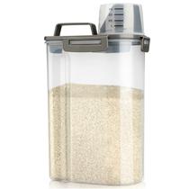 Recipiente de armazenamento Viretec Rice Hertight 1,4 a 2,3 kg com xícara