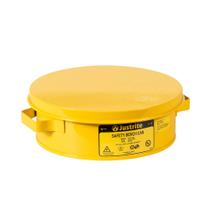 Recipiente de Combustível Líquido Justrite 10291 de Aço para Bancada 2 L Recipiente de Combustível Líquido Justrite 10291 de Aço para Bancada 2 L