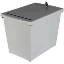Recipiente de documentos pessoais HSM Personal Sturdy Lid Recipiente de documentos pessoais HSM Personal Sturdy Lid