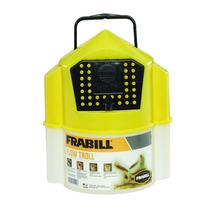 Recipiente de isca Frabill Flow Troll 6L amarelo/branco