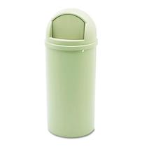 Recipiente de lixo Rubbermaid Commercial Marshal 15L Bege