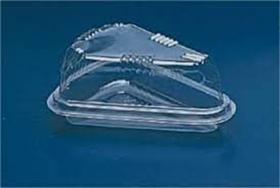 Recipiente de plastico triangulo