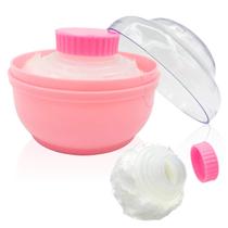 Recipiente de pó corporal de armazenamento AURASIN Large 200 mL com puff Recipiente de pó corporal de armazenamento AURASIN Large 200 mL com puff
