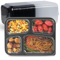Recipiente de preparação de refeições LEOBOX To Go 1000 ml, pacote com 40 unidades, sem BPA Recipiente de preparação de refeições LEOBOX To Go 1000 ml, pacote com 40 unidades, sem BPA