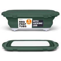 Recipiente de Preparo Dobrável XL Prep Tub Drip EZ com Tábua de Corte