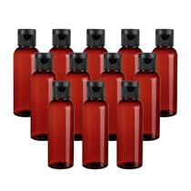 Recipiente de viagem TANCANO Amber Plastic Garrafas de 100 mL (pacote com 12) Recipiente de viagem TANCANO Amber Plastic Garrafas de 100 mL (pacote com 12)